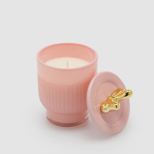 EDG Candela Profumata Jolie Rosa H11cm Ø7cm