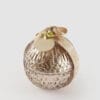 EDG Bougie sphérique en verre parfumée à la cannelle Ø 8cm
