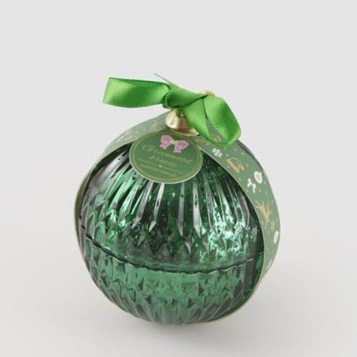 EDG Candela Sfera Vetro Profumata GreenWood Breeze Ø 8cm