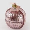 EDG Candela Sfera Vetro Frutti Rossi Ø11cm
