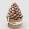 EDG Candela Pigna Nocciola H12.5cm Ø8cm