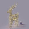 EDG Tresse lumineuse de renne H 50 cm
