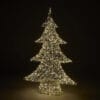 EDG Luz LED Perlas Oro 600 LED Árbol H 100