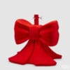 EDG Base de l'arbre en velours rouge H45 cm
