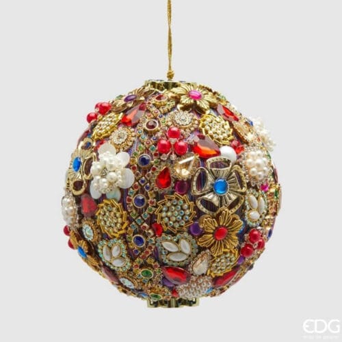 EDG Boule de Décoration Suprême 12 cm Multicolore
