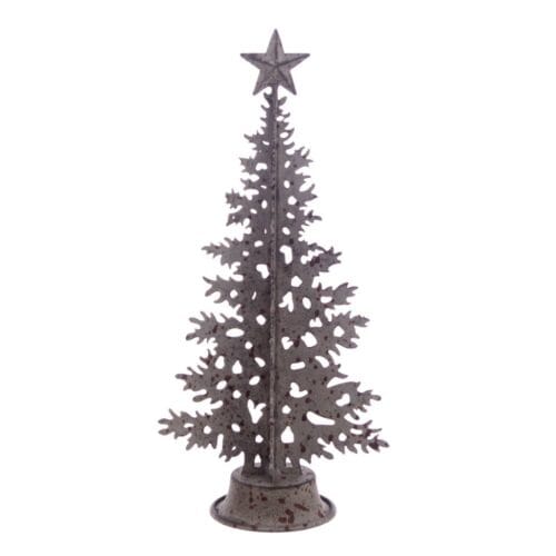 Blanc Mariclo Albero Natale Metallo h 28 cm Dulcis Memoria