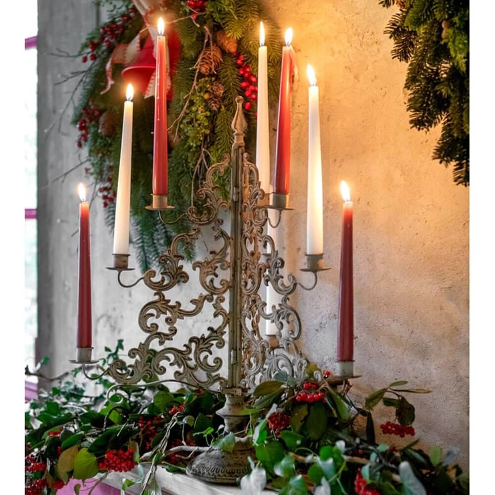 Blanc MariClò Chandelier suspendu 4 flammes Dulcis Memoria – Image 2