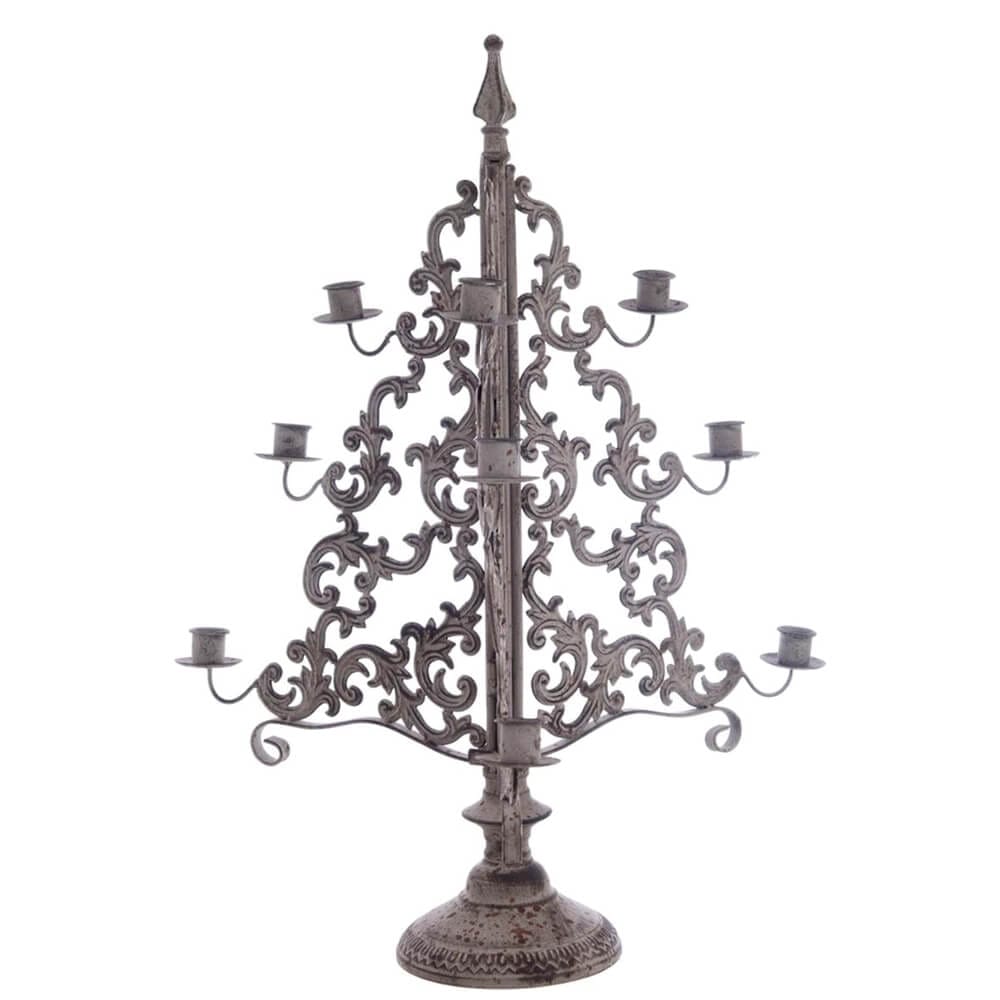 Blanc MariClò Chandelier suspendu 4 flammes Dulcis Memoria