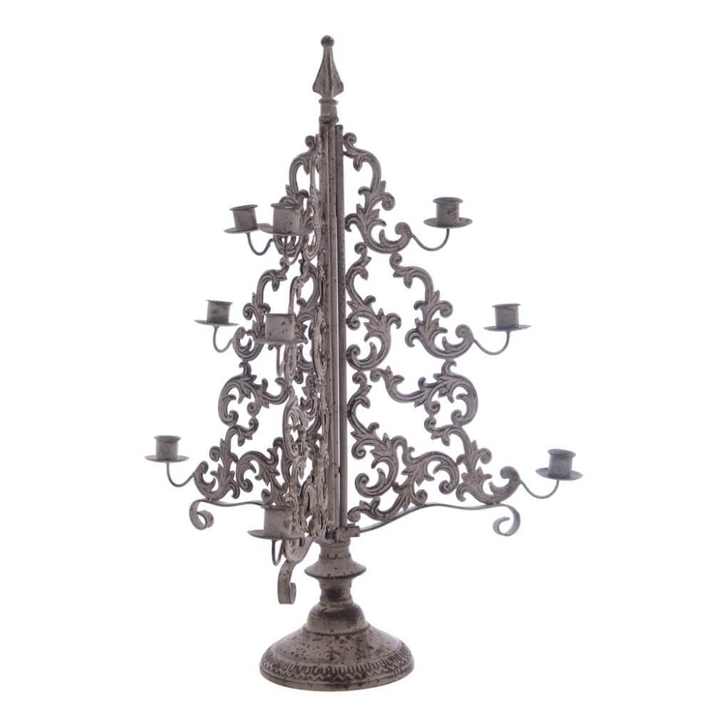 Blanc MariClò Chandelier suspendu 4 flammes Dulcis Memoria – Image 3