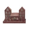 Blanc MariClo’ Casetta Porta Candela Rossa 33x18x21 cm