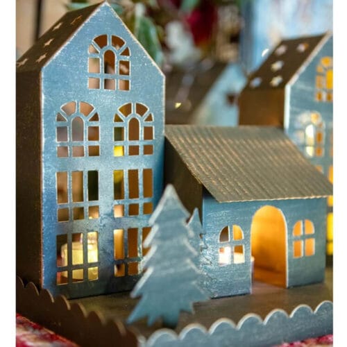 Blanc MariClo' Bougie verte 33x18x21 cm – Image 2