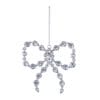 Blanc Mariclo Fiocco brillantini 19x15 cm collezione Argentea