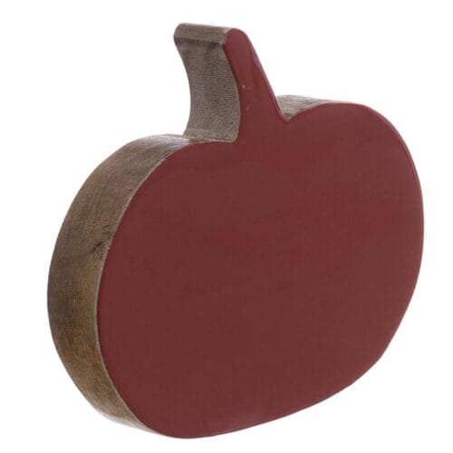 Blanc MariClò Calabaza Madera Mango Rojo 18x15 cm