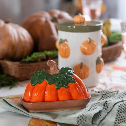 Alternative view of Blanc Mariclo Barattolo Zucche 13x19 cm Gourmandise