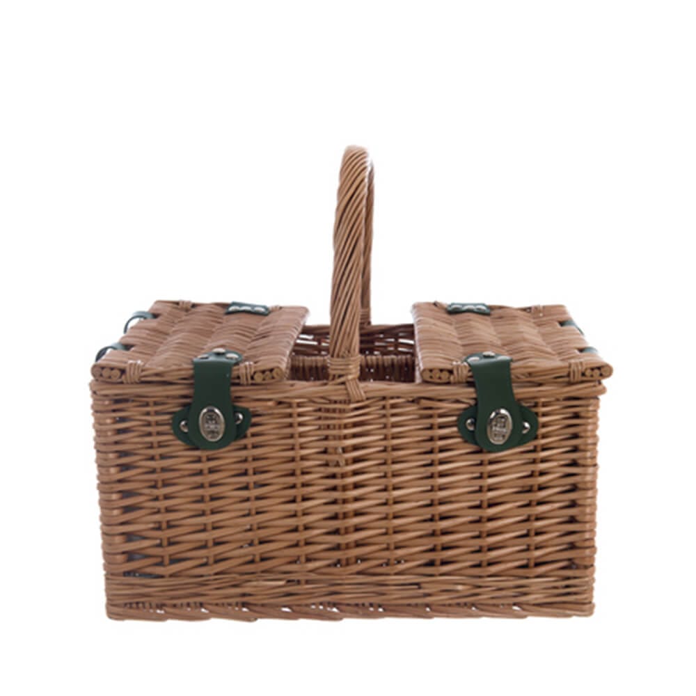 Blanc MariClò Cesta de picnic de ratán 43x29x22 cm 5 Blanc MariClò Cesta de picnic de ratán 43x29x22 cm - Imagen 5