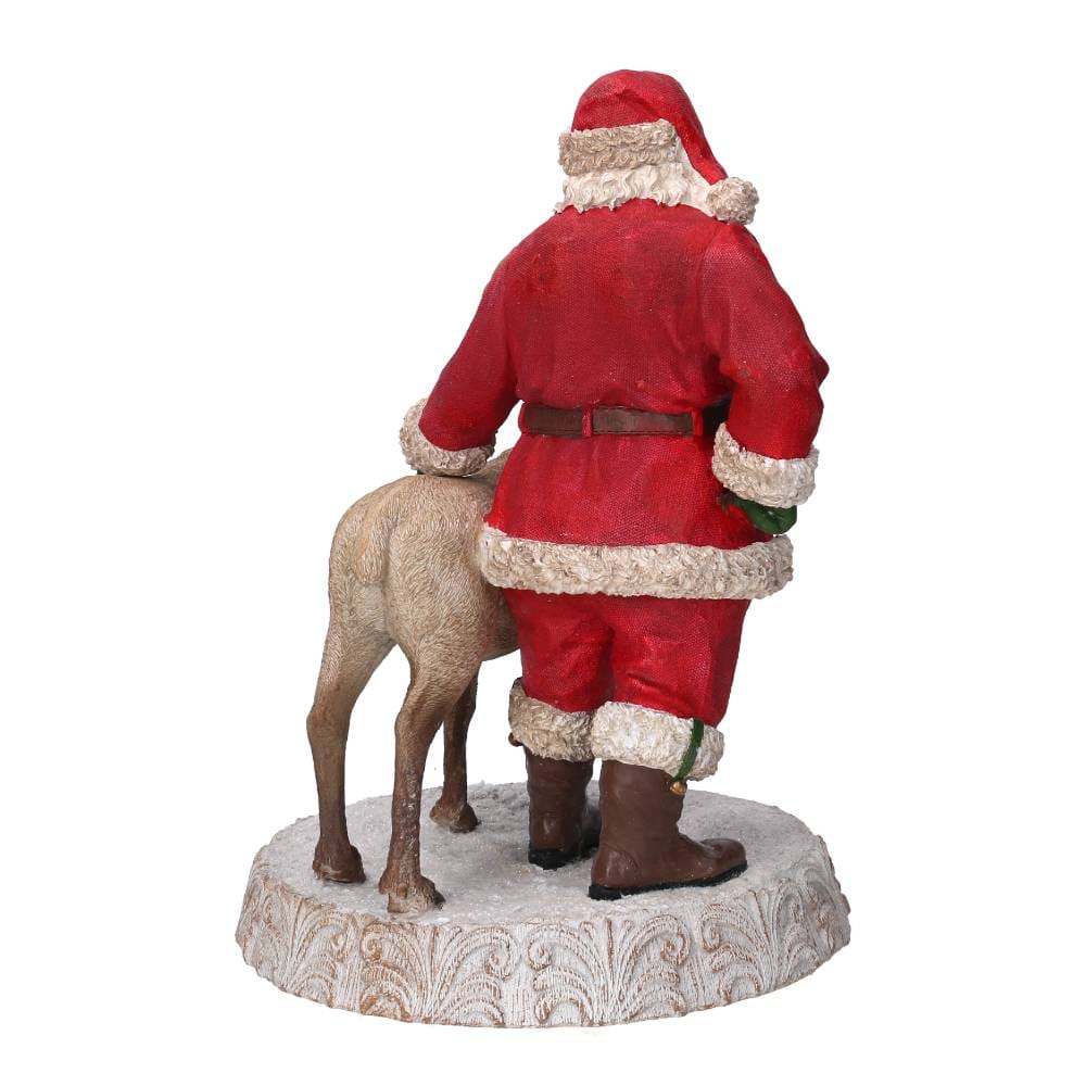 Père Noël En Résine Avon - 22 Cm - Multicolore - Neuf Sans Emballage