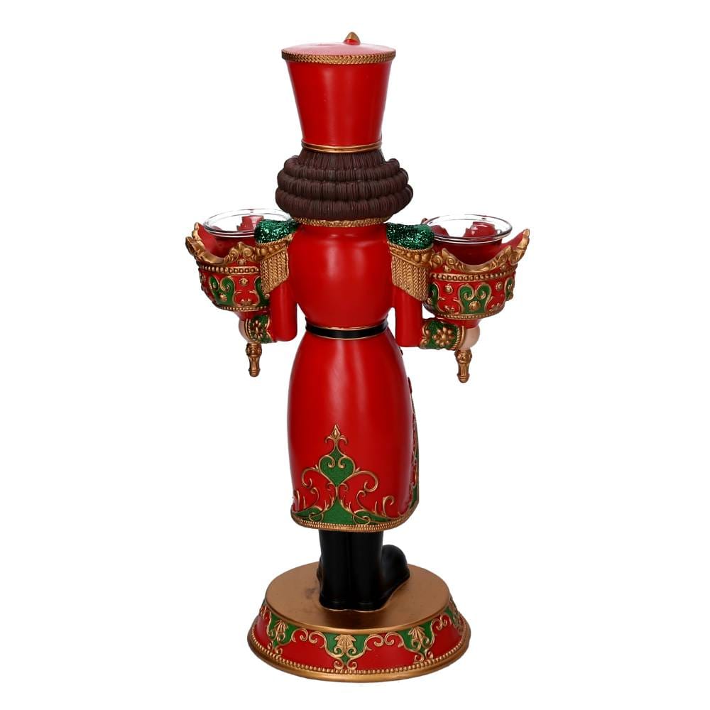 Portacandele soldatino 2 fiamme h 45 cm - immagine 4