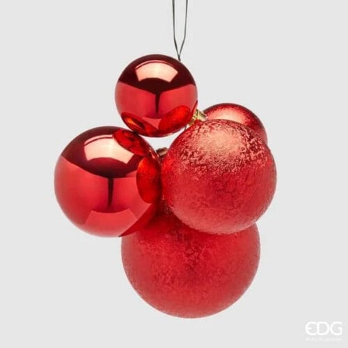 EDG Set 5 Sfere Grappolo GrooveMix Rosse