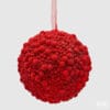 EDG Palla Micro Sfere Rosse Ø13 cm