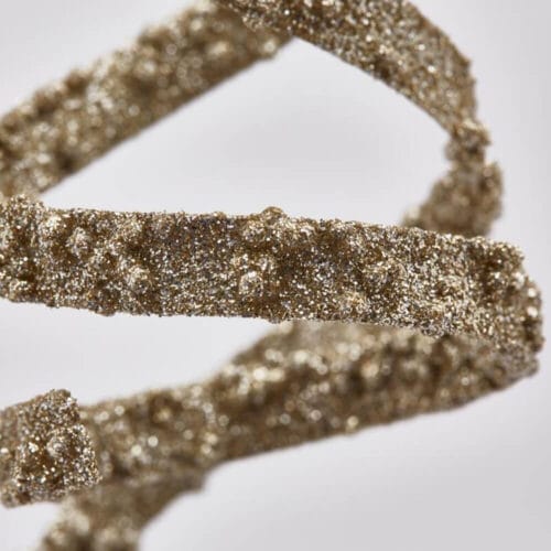 Alternative view of Ramo Filante Platino Glitterato EDG H 120 cm