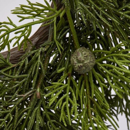 Alternative view of EDG Thuja Corona con Bacche D35 cm Real Touch
