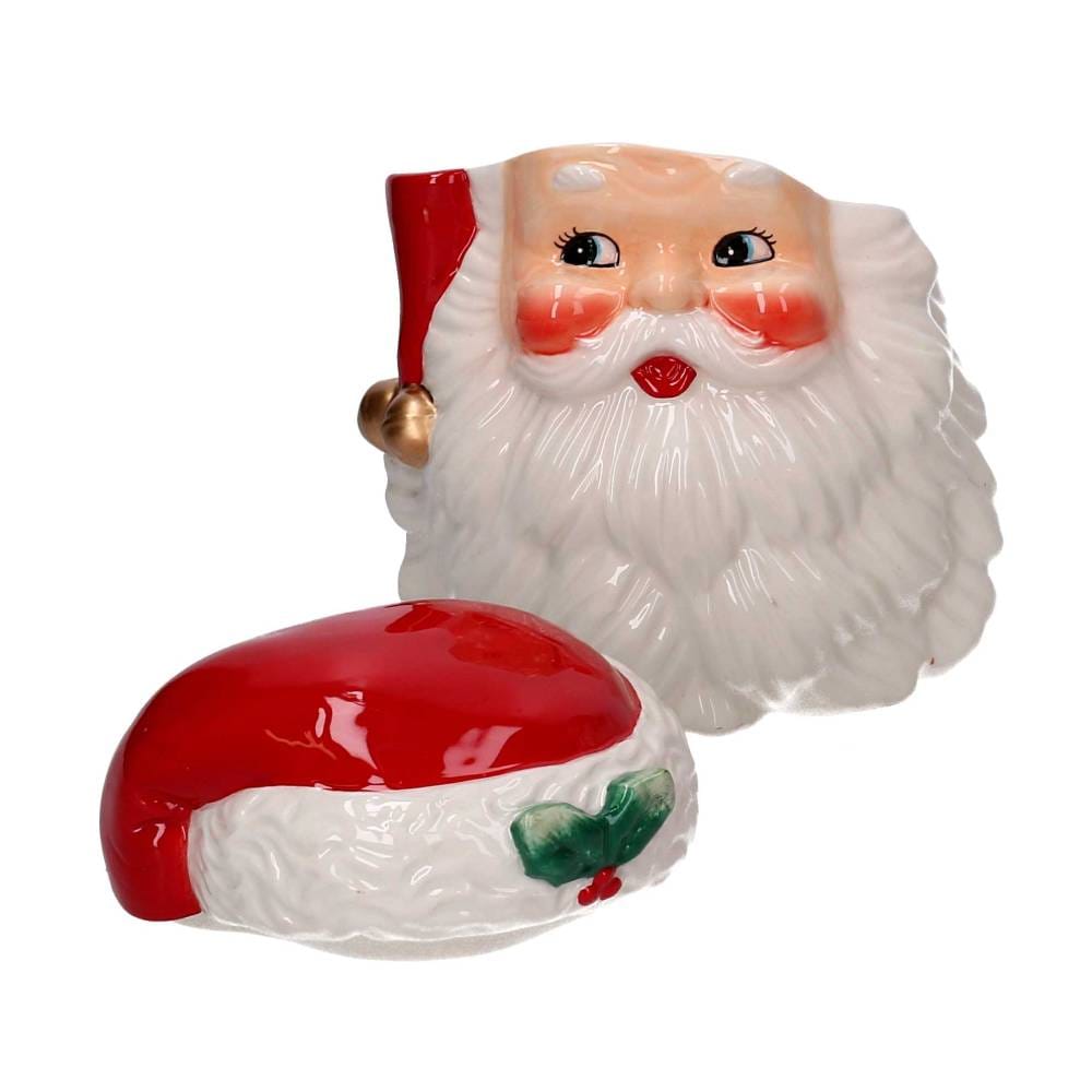 Tarro de cerámica Papá Noel h 19 cm - Imagen 2