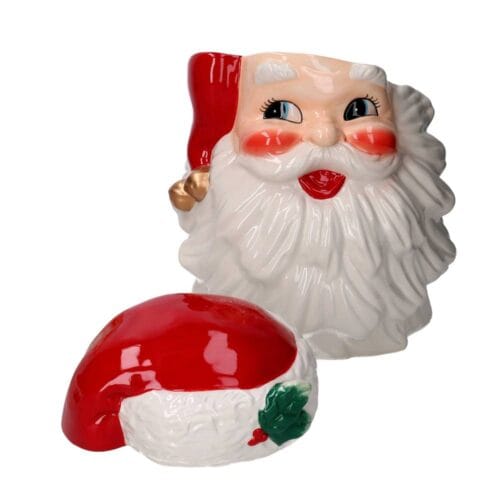 Alternative view of Barattolo Babbo Natale in ceramica h 30 cm