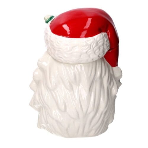 Barattolo Babbo Natale in ceramica h 30 cm - immagine 5