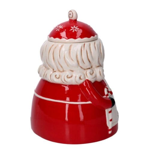 Barattolo Mamma Natale in Ceramica H 30 cm - immagine 4