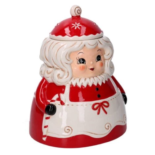 Alternative view of Barattolo Mamma Natale in Ceramica H 30 cm