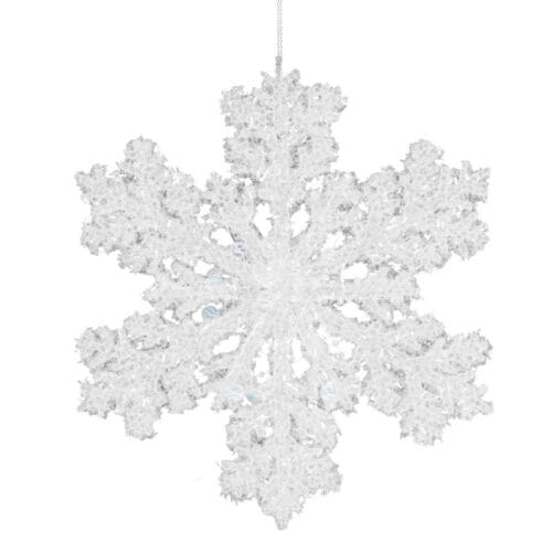 Copo de Nieve Blanco h 17 cm