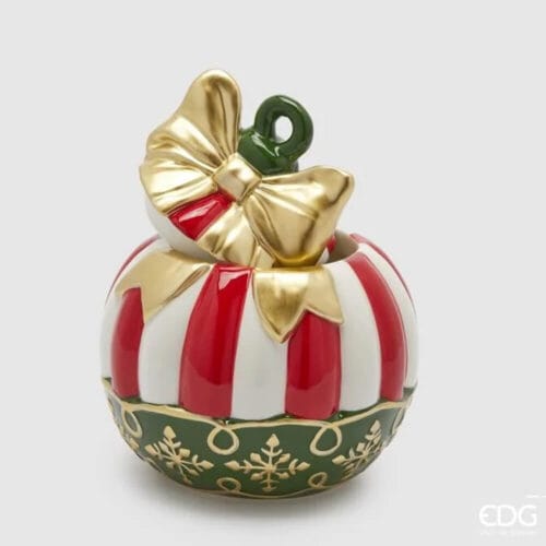 EDG Contenitore Palla Xmas H 21cm