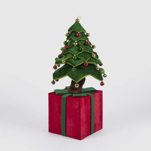 Alternative view of EDG Árbol de Navidad Telescópico de Terciopelo H 150 cm Exclusivo
