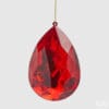 EDG Diamante da Appendere Rosso H 15 cm