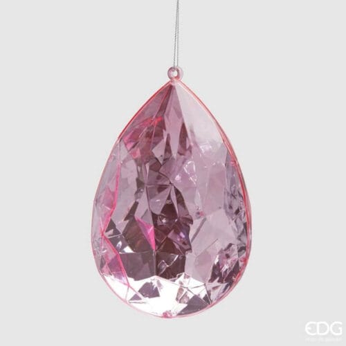 EDG Diamante da Appendere Rosa H 15 cm
