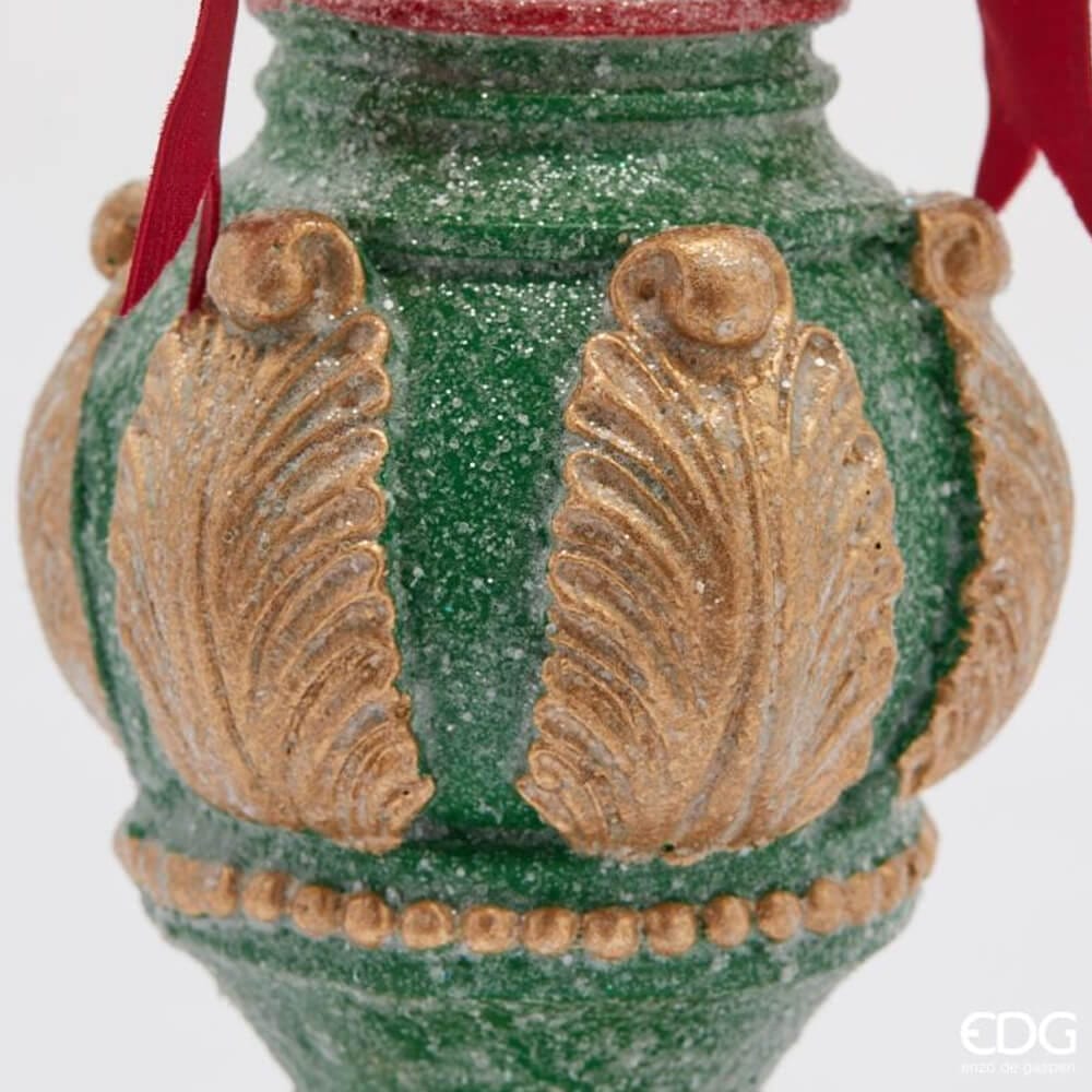 EDG Renna con Piedistallo Decorato H 71 cm 4 EDG Renna con Piedistallo Decorato H 71 cm - immagine 4