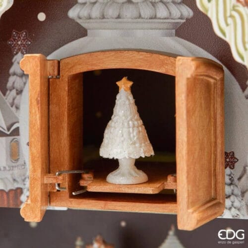 Alternative view of EDG Casetta Calendario Avvento LED H 62 cm