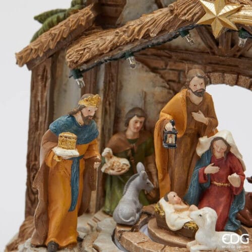 Alternative view of EDG Presepe Carillon con LED e Movimento H28