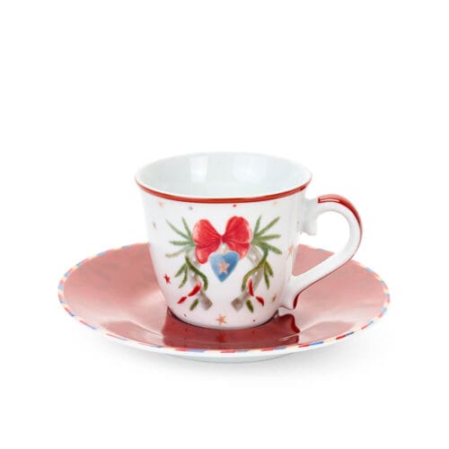 Nuvole di Stoffa Set 2 Tazzine 90 ml La Giostra di Amelie - immagine 3