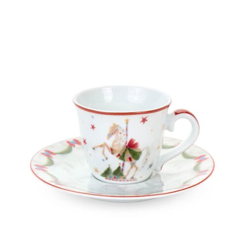 Nuvole di Stoffa Set 2 Tazzine 90 ml La Giostra di Amelie - immagine 2