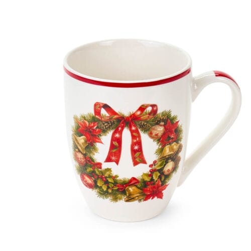Nuvole di Stoffa Mug Natale con Infusore e Scatola 350 ml - 2