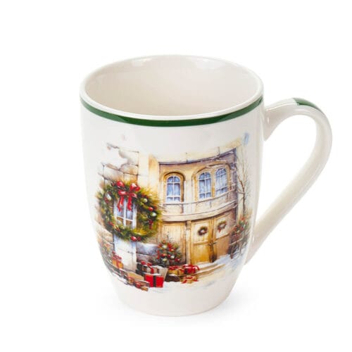 Nuvole di Stoffa Mug Natale con Infusore e Scatola 350 ml - 4