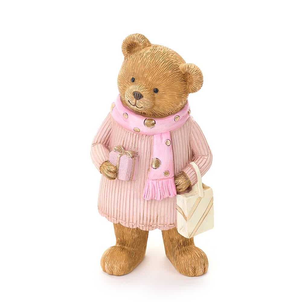 Nuvole di Stoffa Oso de resina con bolsa de la compra 15 cm - Imagen 2