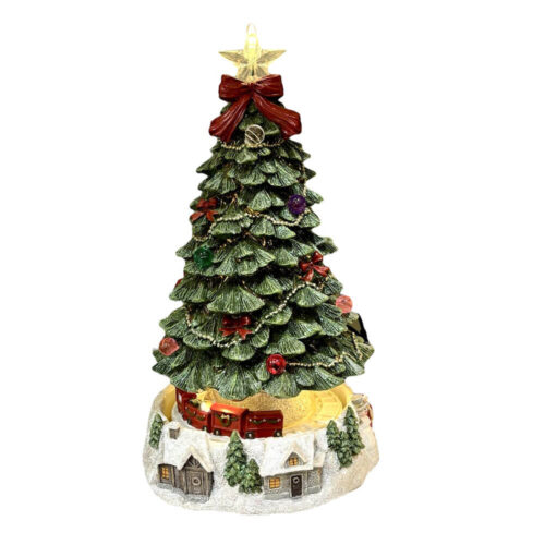 Alternative view of Árbol de Navidad Tren Giratorio 30H LED Música
