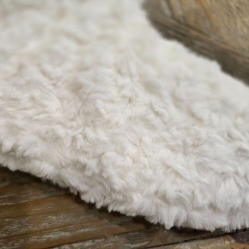 L'Atelier 17 Calcetines de piel Let's Do Xmas Blanco h 43 - Imagen 3