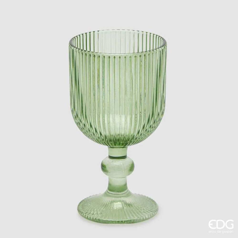 EDG Juego de 4 Copas Verde Riga H14 cm - Imagen 2