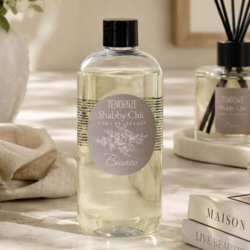 Ricarica per profumi d'ambiente 500 ml Bianca al profumo di rosewood