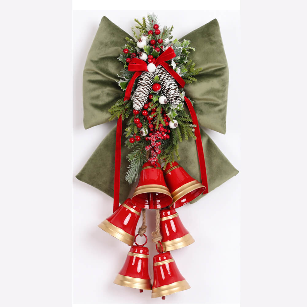 50 Fiocchi Piccoli In Raso Con Filo Di Ferro - Per Confezioni Regalo, Albero Di Natale, Matrimoni (colore Rosso)