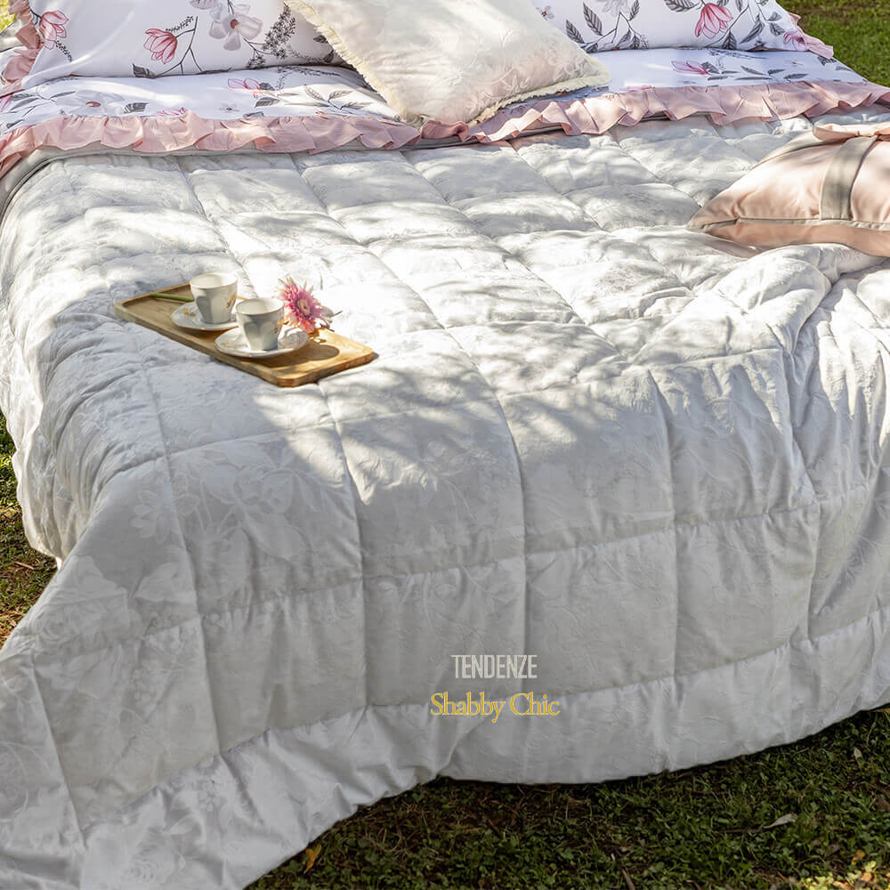 Colcha doble MICAELA con fundas de almohada - Elegancia y confort para tu habitación - Imagen 3