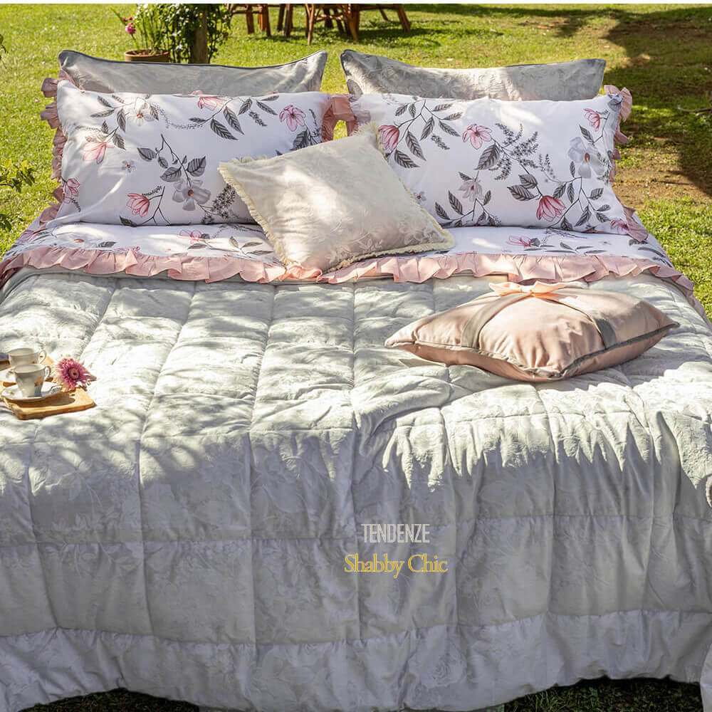 Colcha doble MICAELA con fundas de almohada - Elegancia y confort para tu habitación - Imagen 2